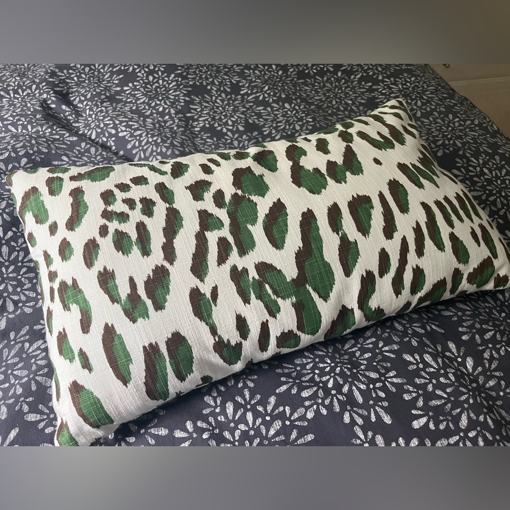 12x20 leopard print pillow cover